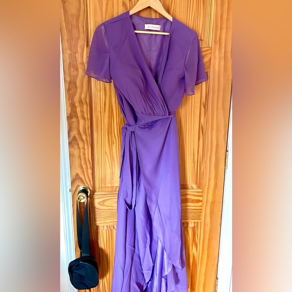 JJs House Tahiti Purple Bridesmaid Dress - Picture 3 of 4